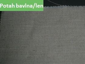Látka bavlna / len
